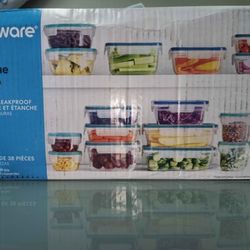 Snapware 38 Piece Plastic Foor Storage Container 