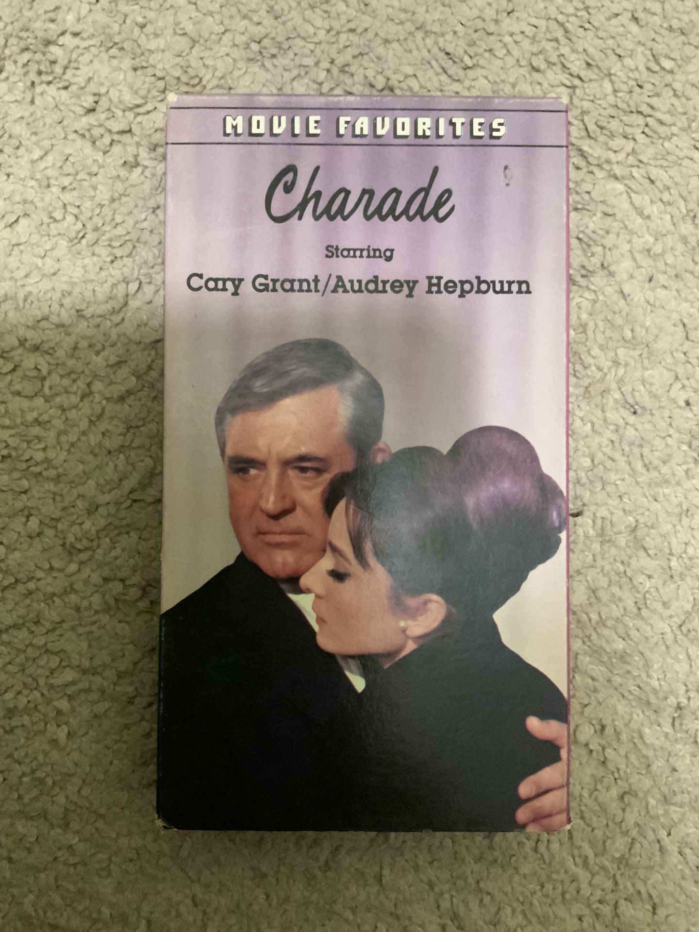 Charade (1963) – Audrey Hepburn & Cary Grant – VHS Movie Favorites Edition