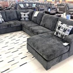 U SHAPED SECTIONAL COUCH SAME DAY DELIVERY By ASHLEY