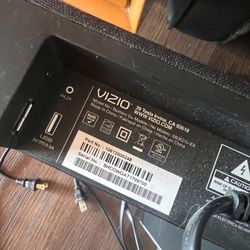 Vizio Sound Bar And Wireless Subwoofer