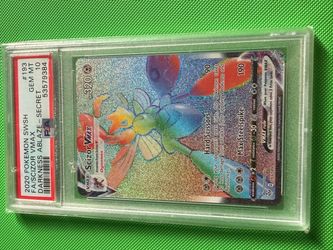 PSA 10 Scizor VMAX Secret Rare 193/189