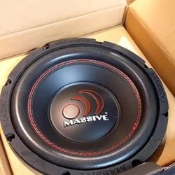 Massive 10" Subwoofer Dual Coil