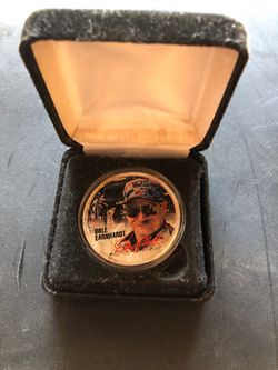Dale Earnhardt silver dollar collection item