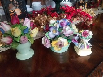 Porcelin flowers