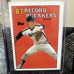 1988 Topps - Record Breakers Nolan Ryan #6