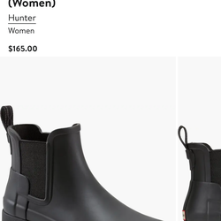 Hunter Chelsea refined boos (sz 9)t