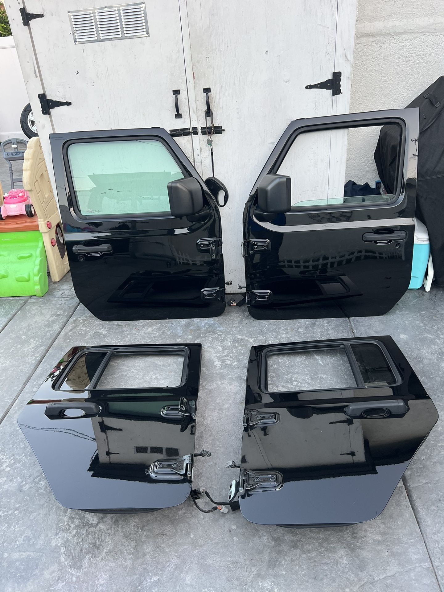 Jeep Wrangler JL Complete Set Off Doors Jeep Gladiator