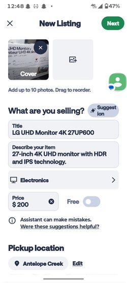 LG Brand New Gaming Monitor