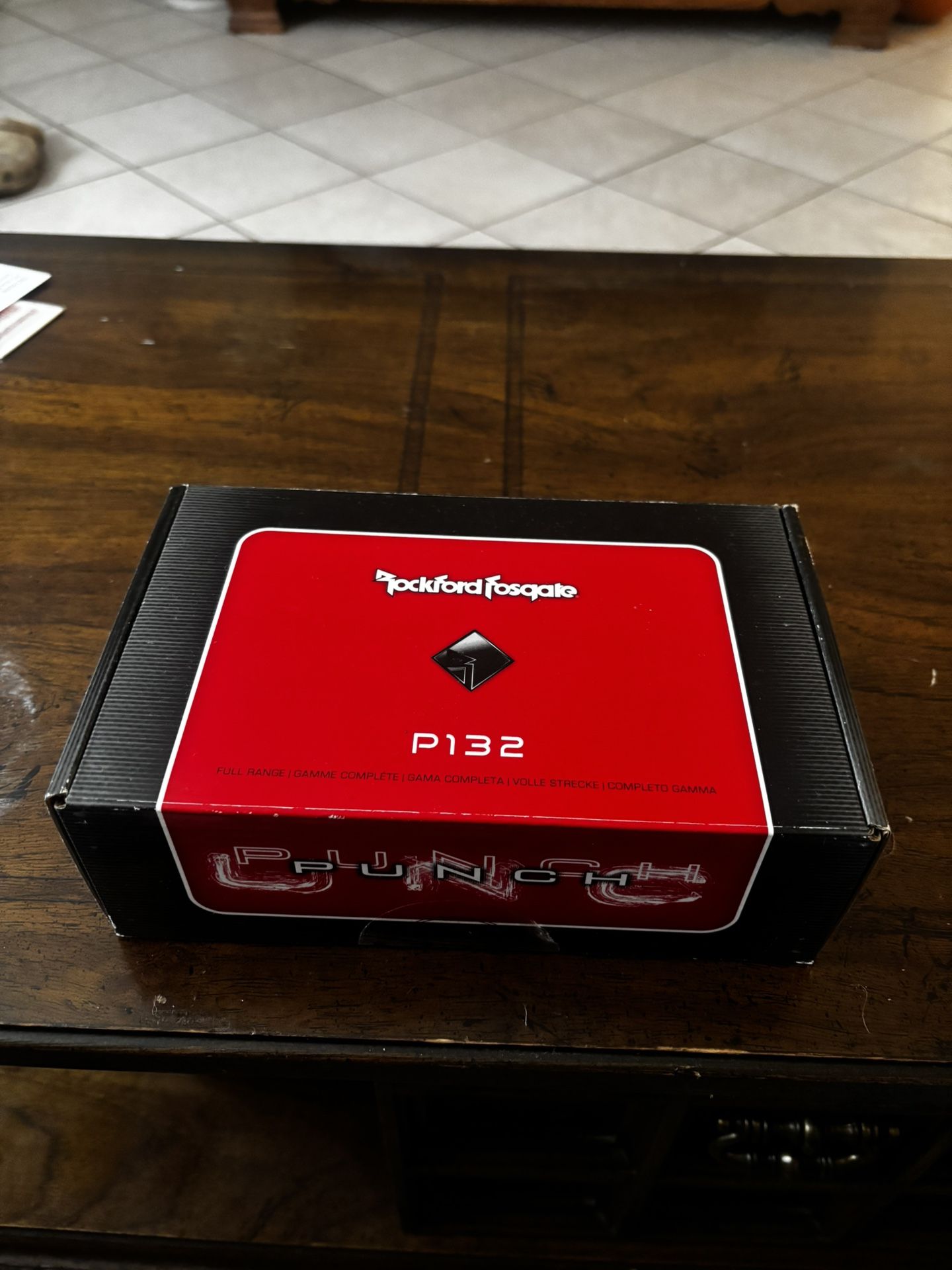 Rockford Fosgate p132 speakers