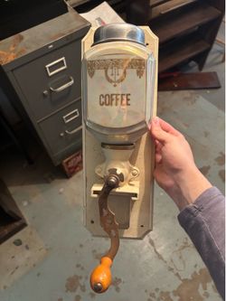 Vintage coffee grinder