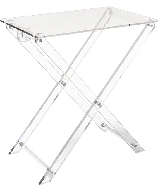 TV Tray Acrylic Folding