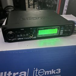 Motu 828 Ultralite Mk3 USB Audio Interface  Please Read 