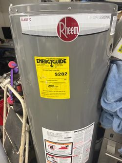 Rheem performance water heater  40 gallons natural gas