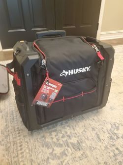 HUSKY 19in Stack Rolling Tool Tote (New w/ Tags)