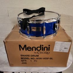 Mendini Snare Drum, New Unused 