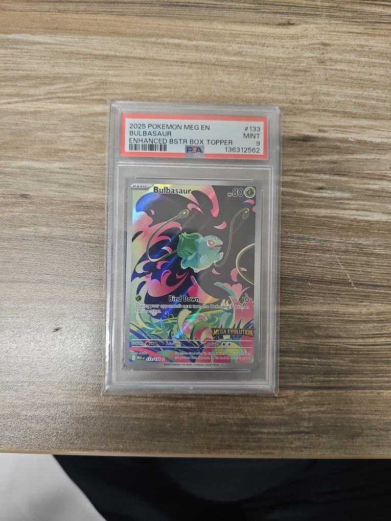 Bulbasaur #133 Promo Stamped PSA-9