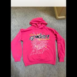 Sp5der P*NK V2 Hoodie New Size Adult M
