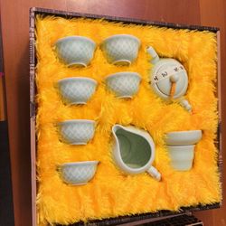 Best Life Japanese Baby Blue Tea Set