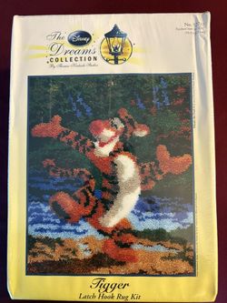 New Tigger Latch Hook Rug Kit