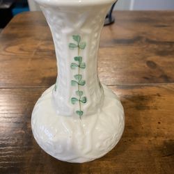Irish Belleek Small Budvase