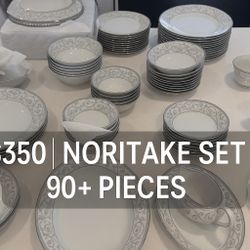 Vintage Noritake Oxford 5767 Fine China Set – 90+ Pieces –OBO