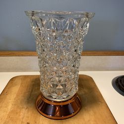 Cut Glass Flower Vase