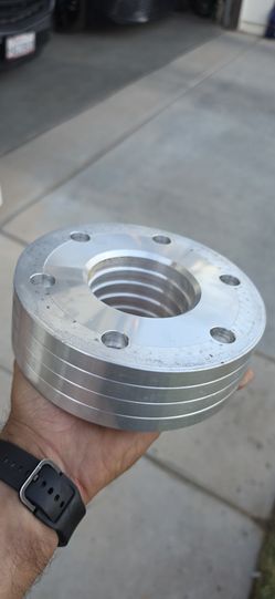 Bora 0.5 in spacers for 6x139.7 (6×5.5)