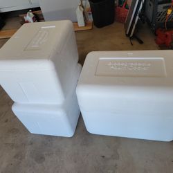 Coolers, Foam Set Of 3