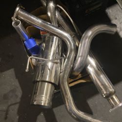 92 2000 Honda Civic Complete Exhaust System With Oil And Power Steering  Overflows