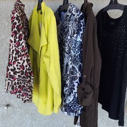 $200 PLUS SIZE CLOTHES  18W 2X 1X GREAT DEAL!