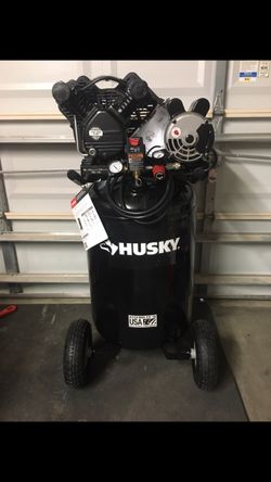 Husky 30 Gal. 155 PSI Ultra Quiet Portable Electric Air Compressor for Sale in Fort Mill SC OfferUp