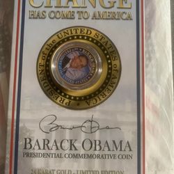 Barrack Obama commemoratives