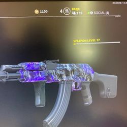 Cod Account With Dark Matter Gun Wrap