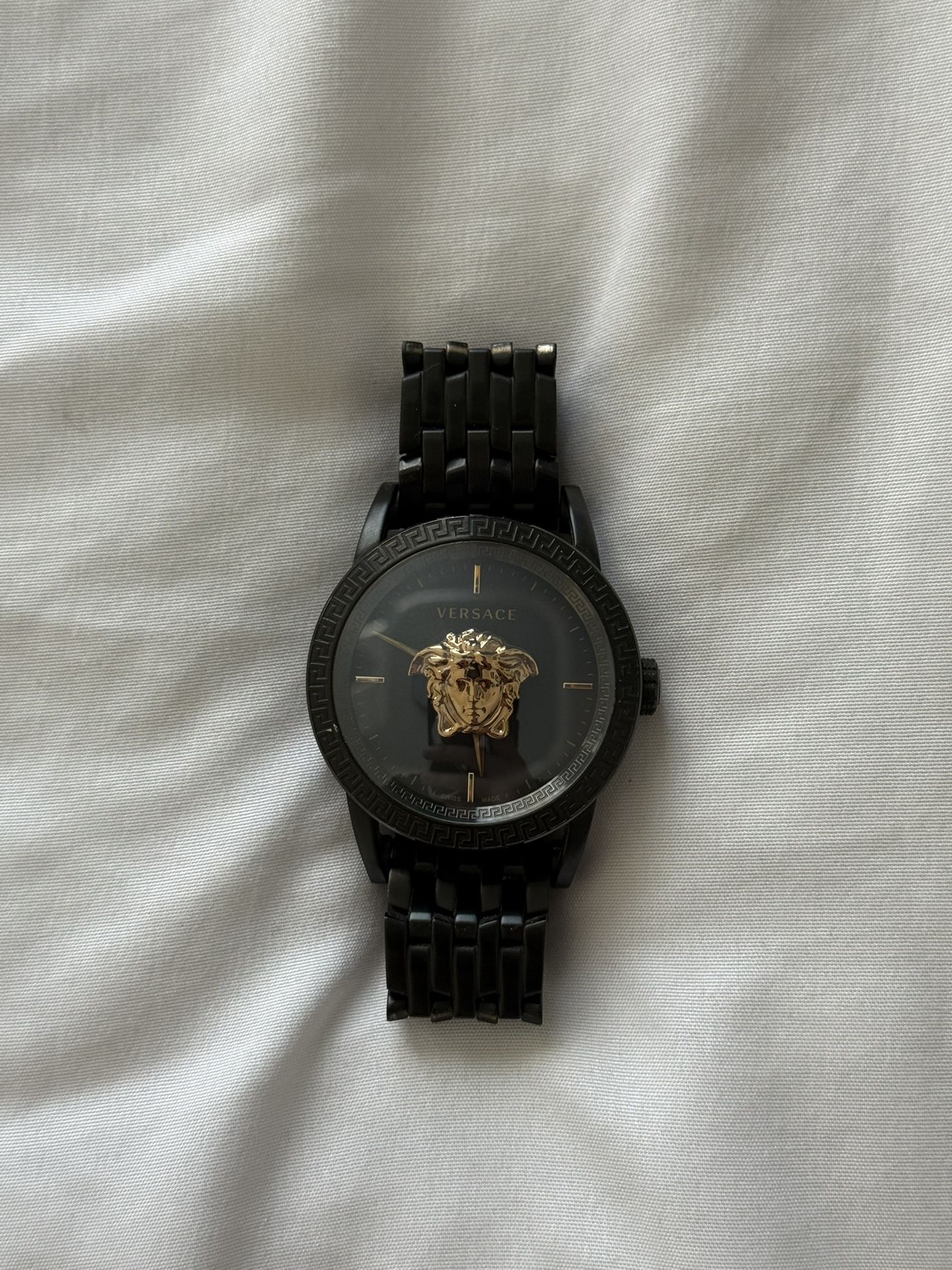 Versace VERD00518 Palazzo Empire rose gold black Stainless Steel Men's Watch