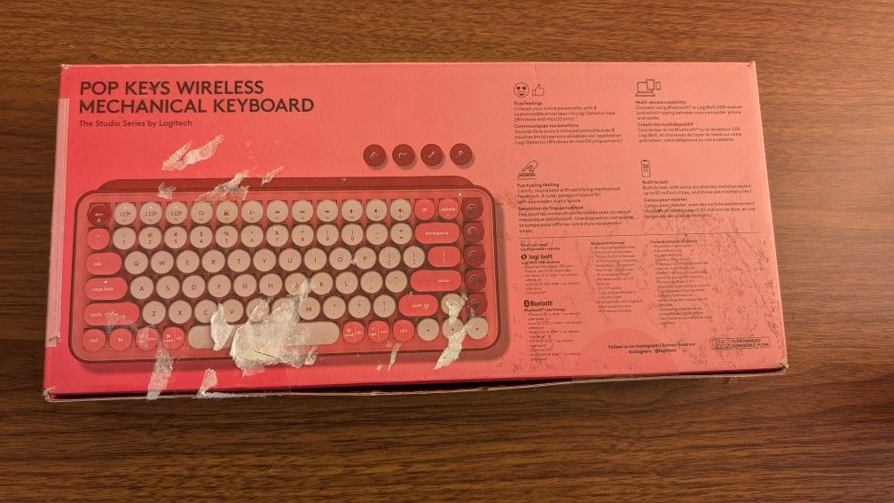 Logitech POP Mechanical Wireless Keyboard