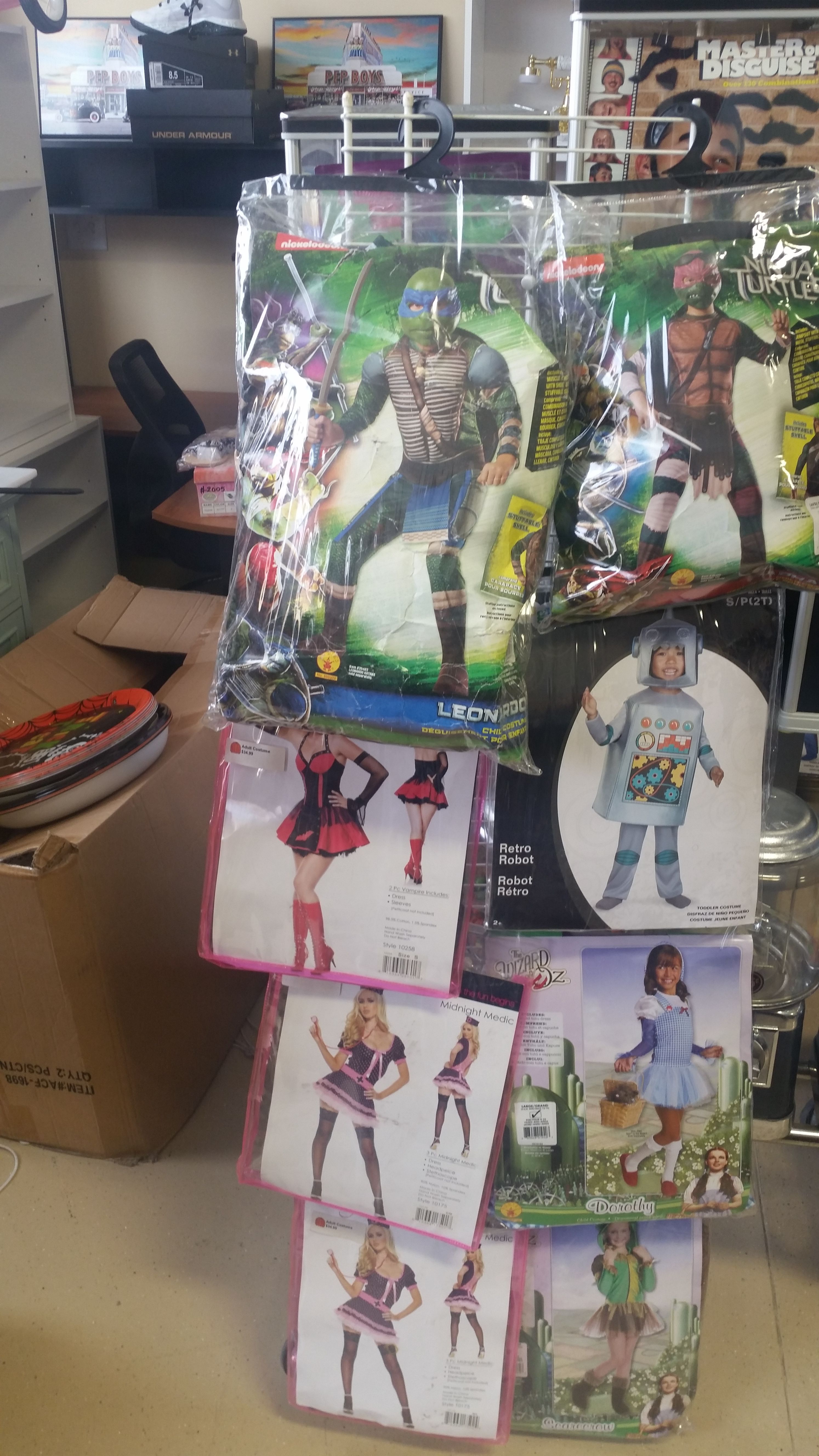 Halloween costumes
