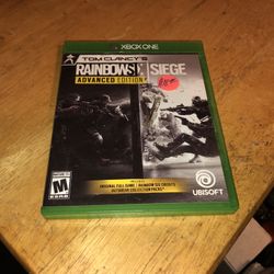Xbox One Game Tom Clancy’s Rainbow Six Siege Advanced Edition 