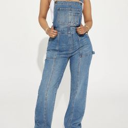 Denim Overalls