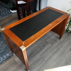 Wood Desk (48Lx22Wx30H)