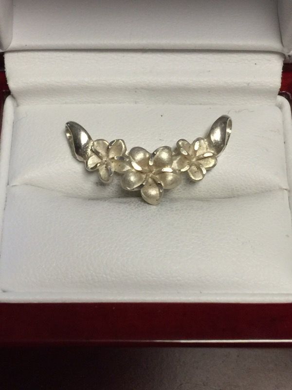 Pendant 925 Silver Flowers πΈπΈπΈ Beautiful ππ»