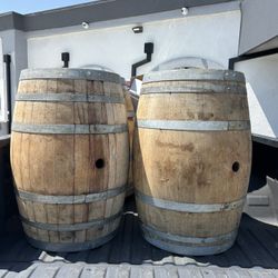 Wine Barrels $75 Each (great Condition)