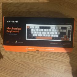 Zifriend Mechanical Keyboard orange and black #gaming #keyboard
