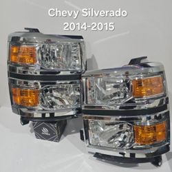 Chevy Silverado 2014-2015 Headlights 