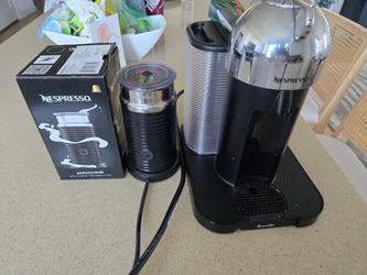 Nespresso Machine and Frother