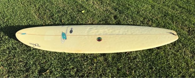 7’4” Tony Staples Egg Surfboard midlenth funboard