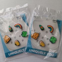 Crocs Jibbitz St. Patricks Day Shoe Charms 5 Pack Croc Sandal Accessories