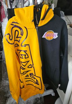 Mitchell and Ness Los Angeles Lakers full zip hoodie