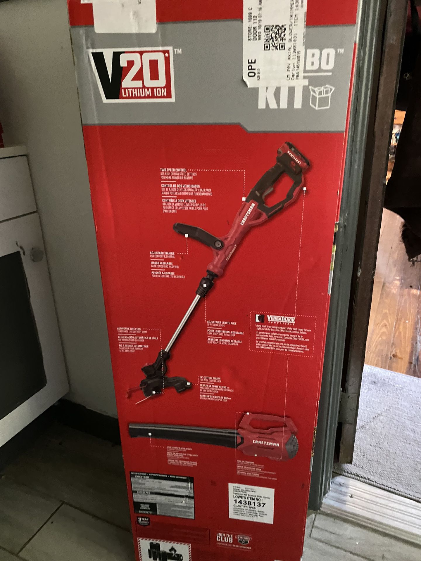 Craftsman Weed Eater And Blower Combo