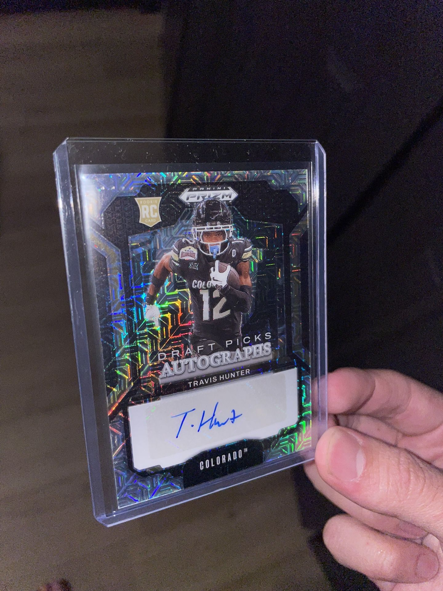 2025 Travis Hunter #15/25 Auto Panini Prizm Draft Picks