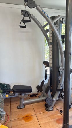 Six pack with bench